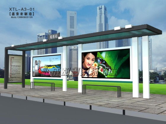 公交站台灯箱 现代城市公共设施的视觉窗口与品牌舞台